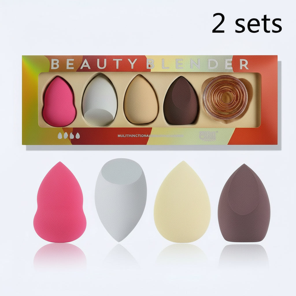 Wet And Dry Beauty Makeup Egg With Metal Stand