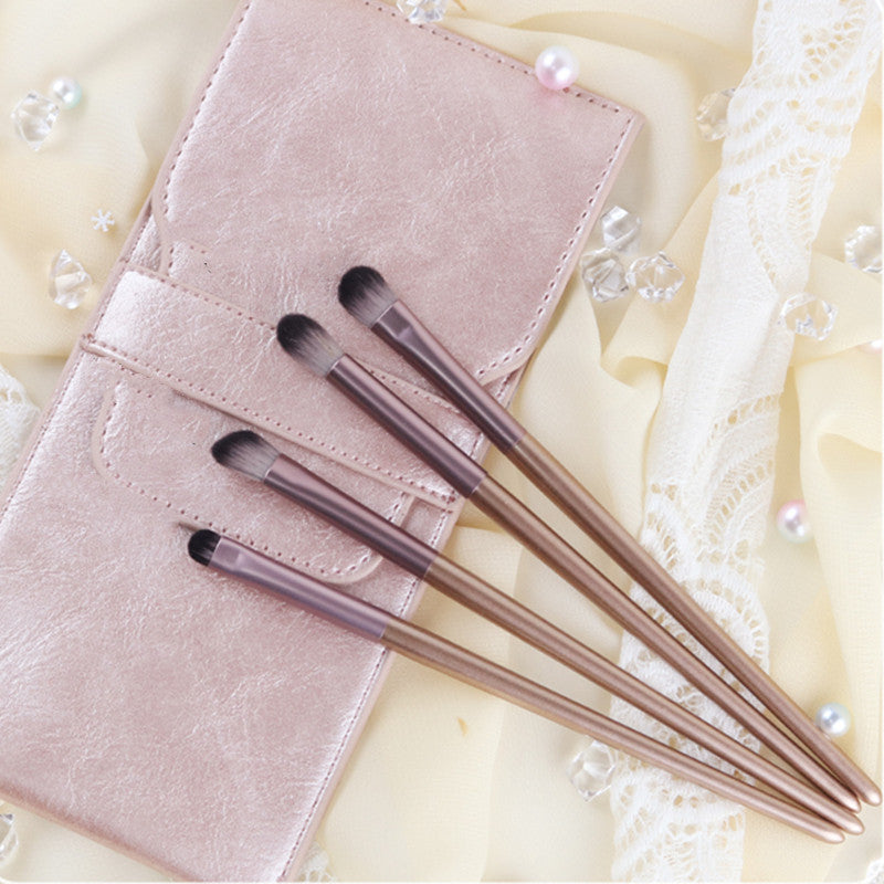 Full-Face Makeup Brush Set 4, 5, 12 Piece (Professional Artist Grade, Includes Storage Bag)