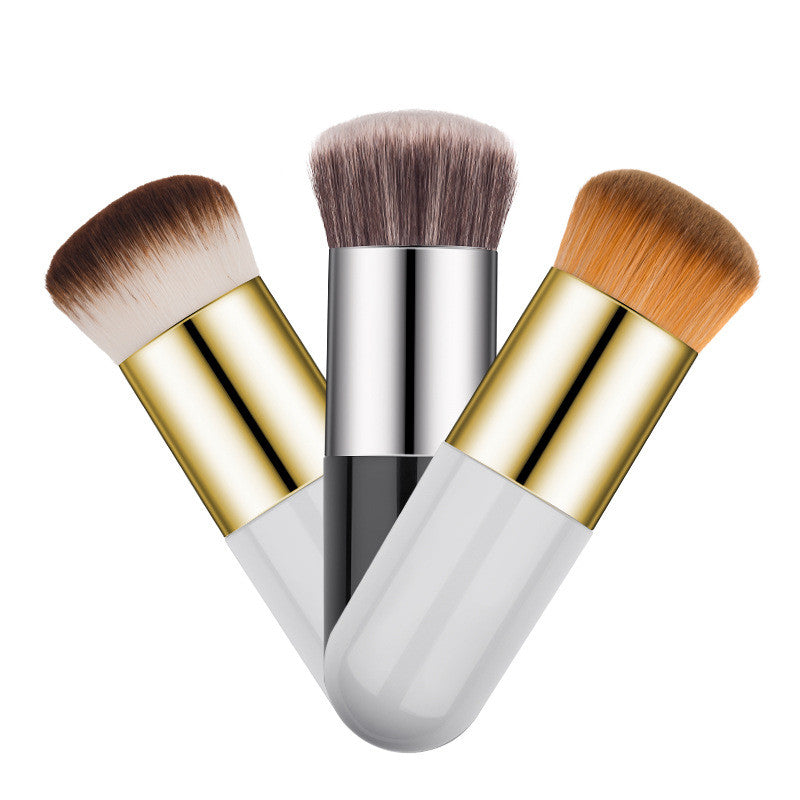 Premium Flat-Top Loose Foundation Brush Set