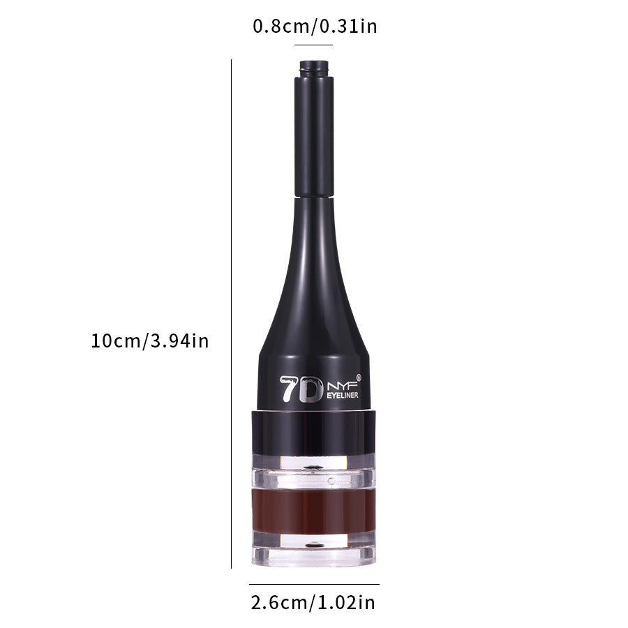MultifunctQuick-Drying Eyebrow Cream Duo – Smudge-Proof Brow Sculpting Set – Dual Shade Pomade for Natural or Bold Brows