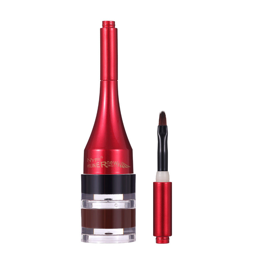 MultifunctQuick-Drying Eyebrow Cream Duo – Smudge-Proof Brow Sculpting Set – Dual Shade Pomade for Natural or Bold Brows