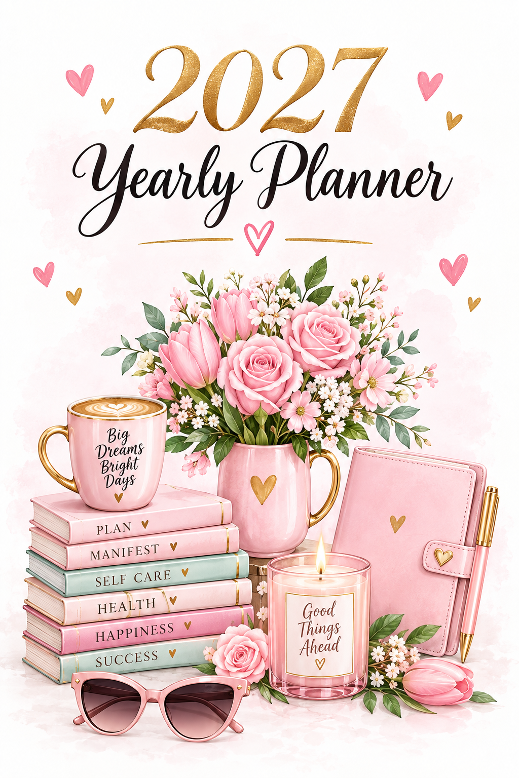 2027 Yearly Planner | Organize Your Year in Style