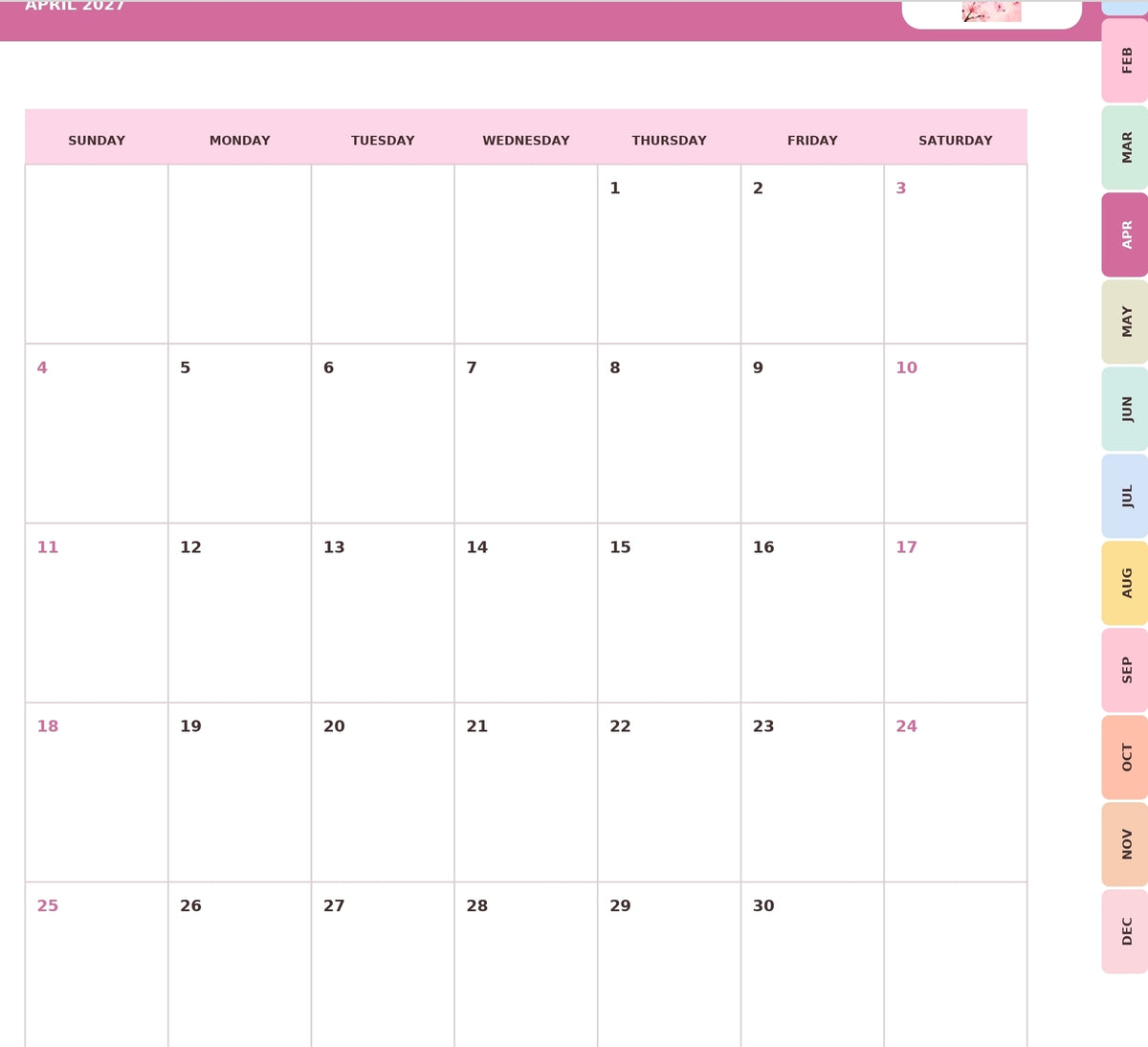 2027 Yearly Planner | Organize Your Year in Style