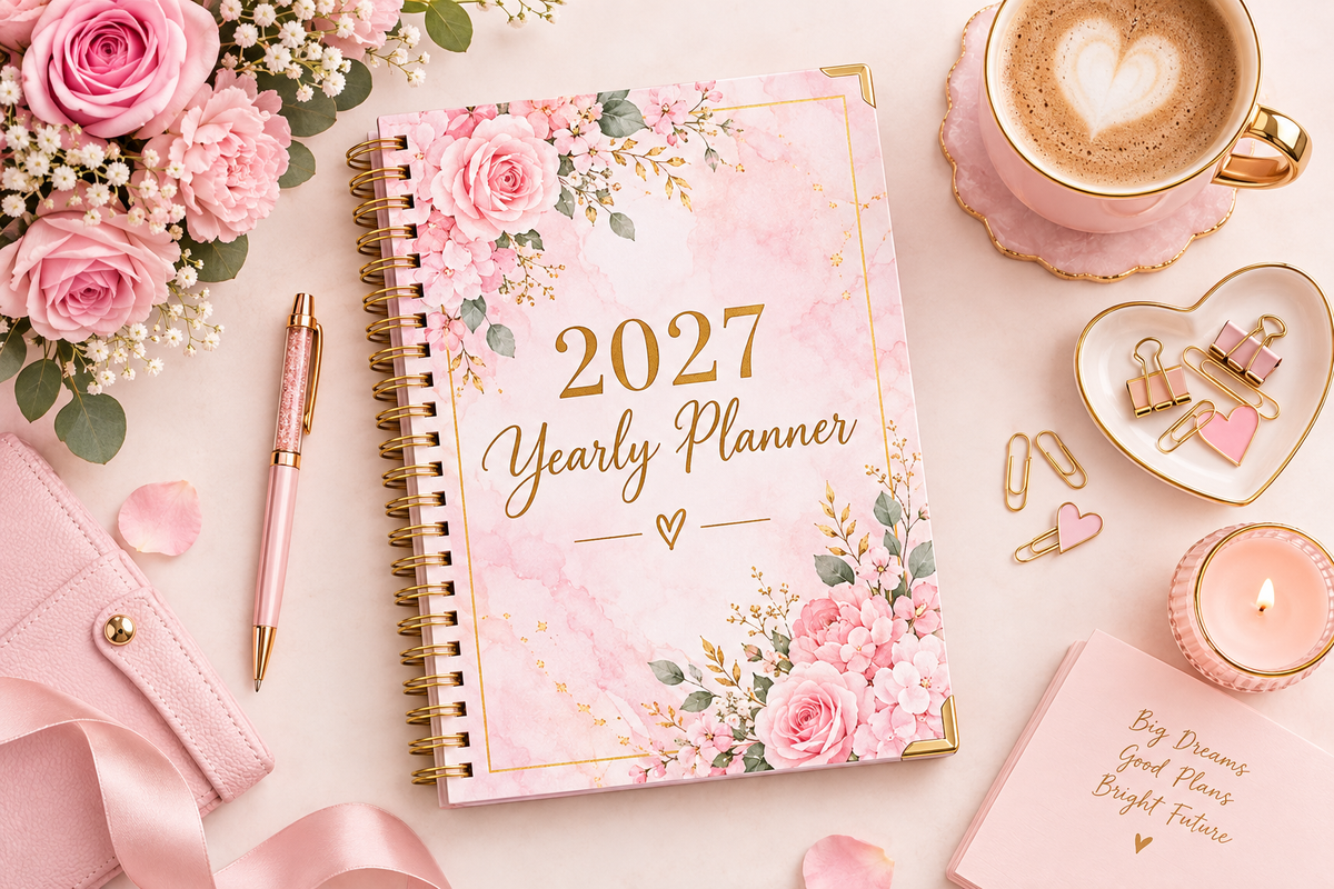 2027 Yearly Planner | Organize Your Year in Style