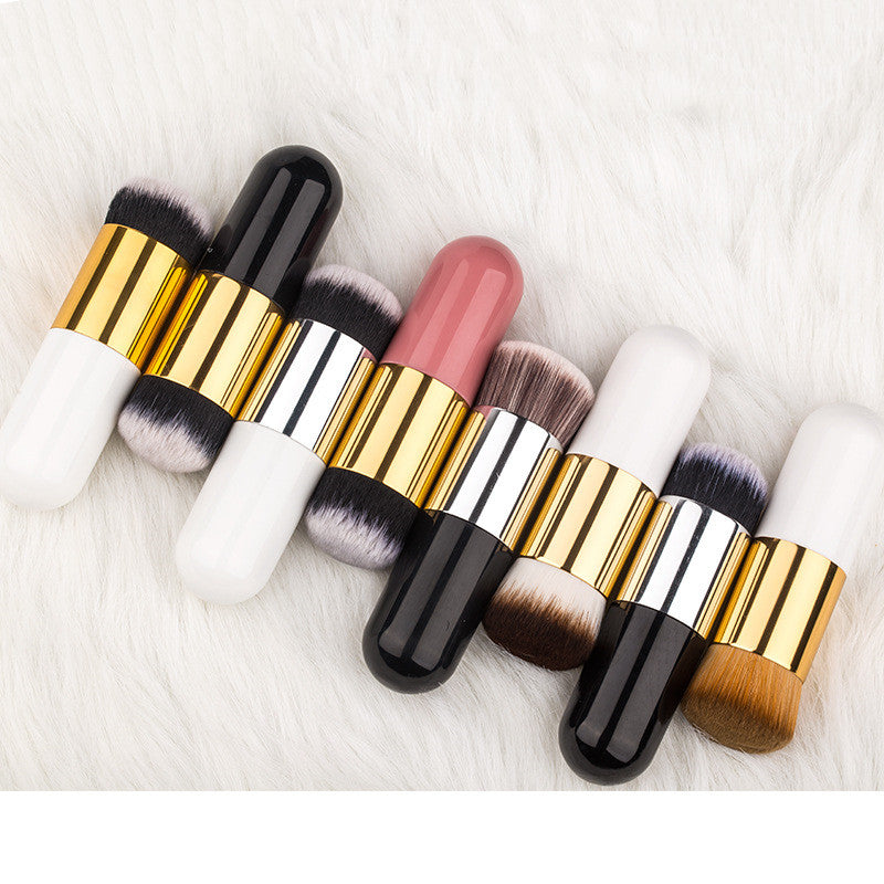 Premium Flat-Top Loose Foundation Brush Set