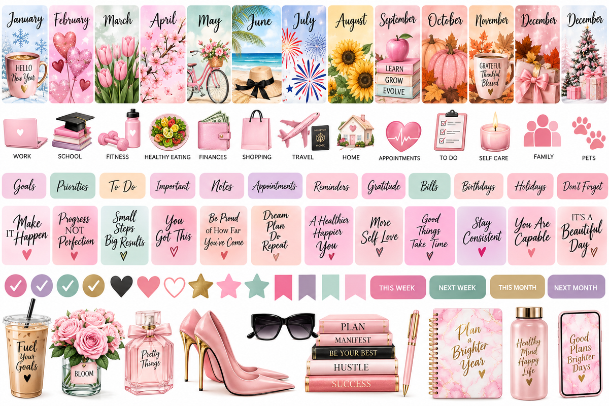 2027 Yearly Planner | Organize Your Year in Style
